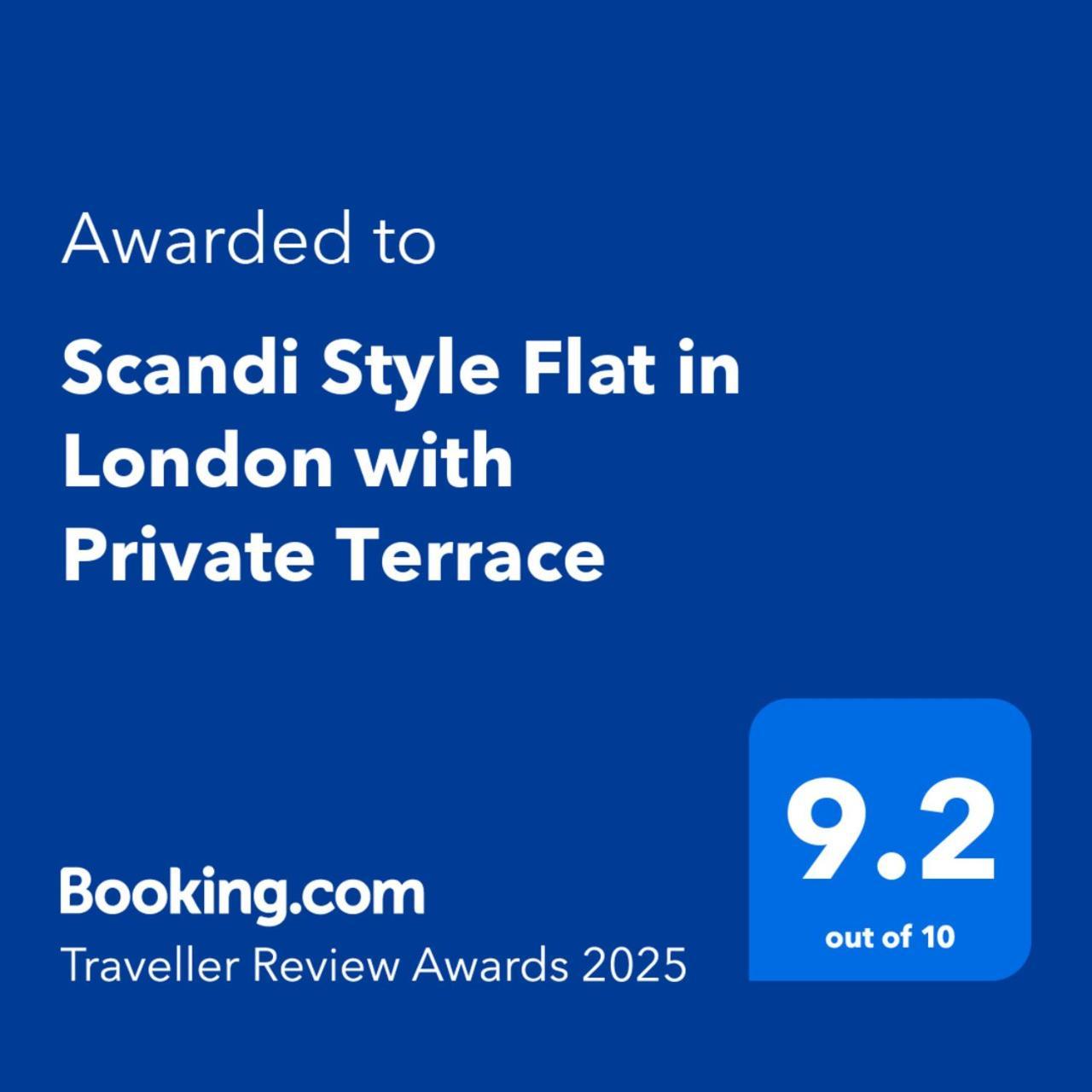 Scandi Style Flat In London With Private Terrace Экстерьер фото